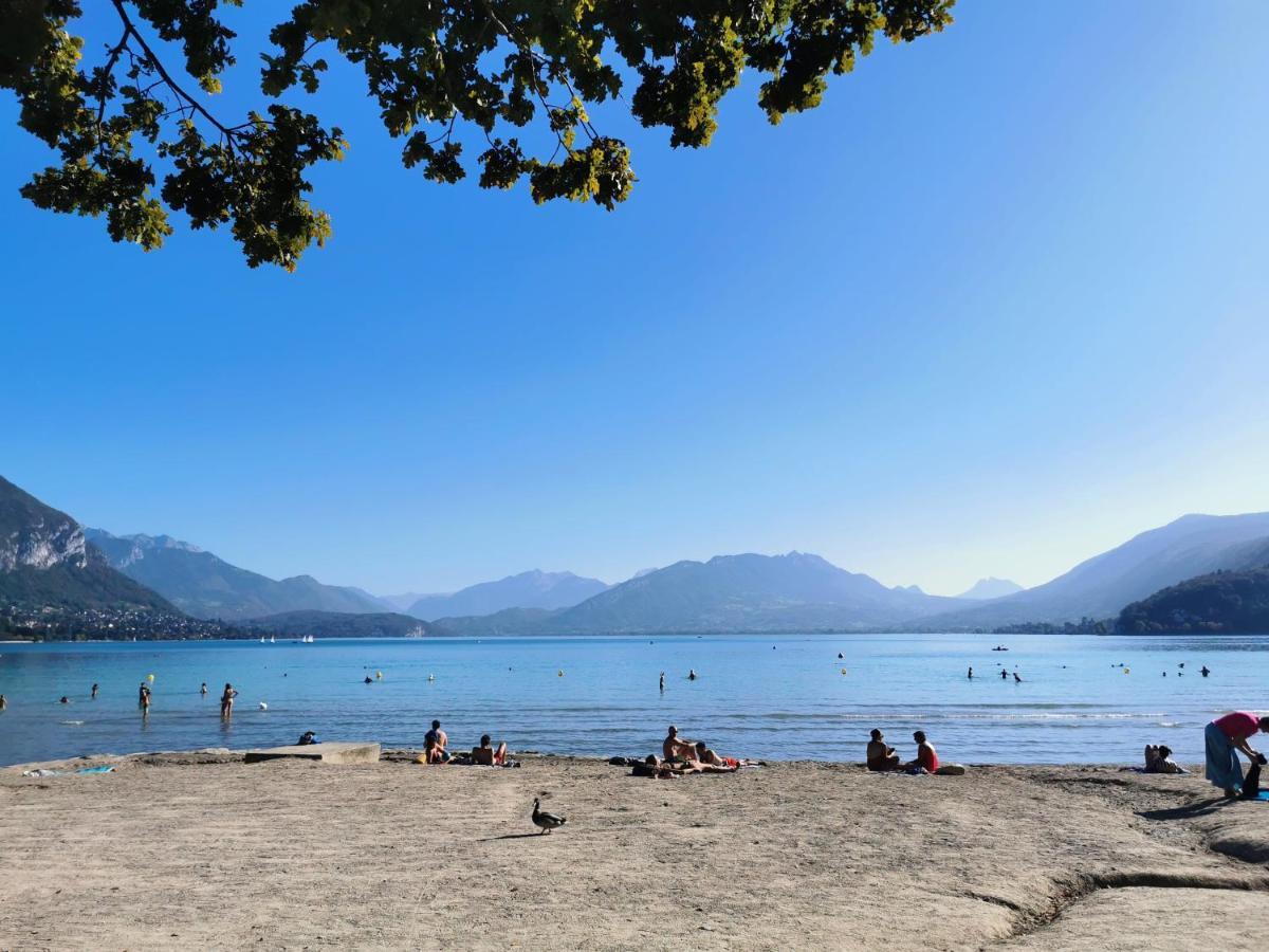 Charmant Appartement A 1 Minute Du Lac Annecy Eksteriør bilde