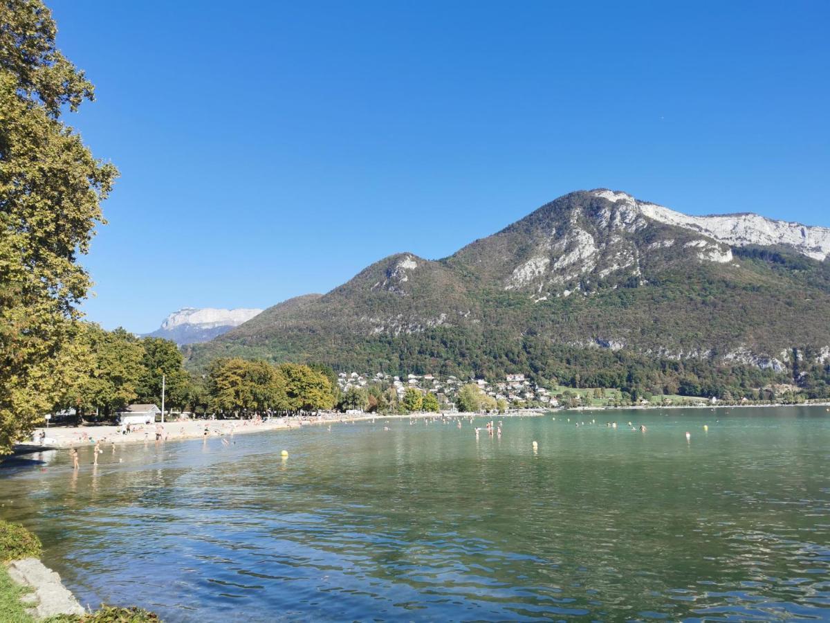 Charmant Appartement A 1 Minute Du Lac Annecy Eksteriør bilde